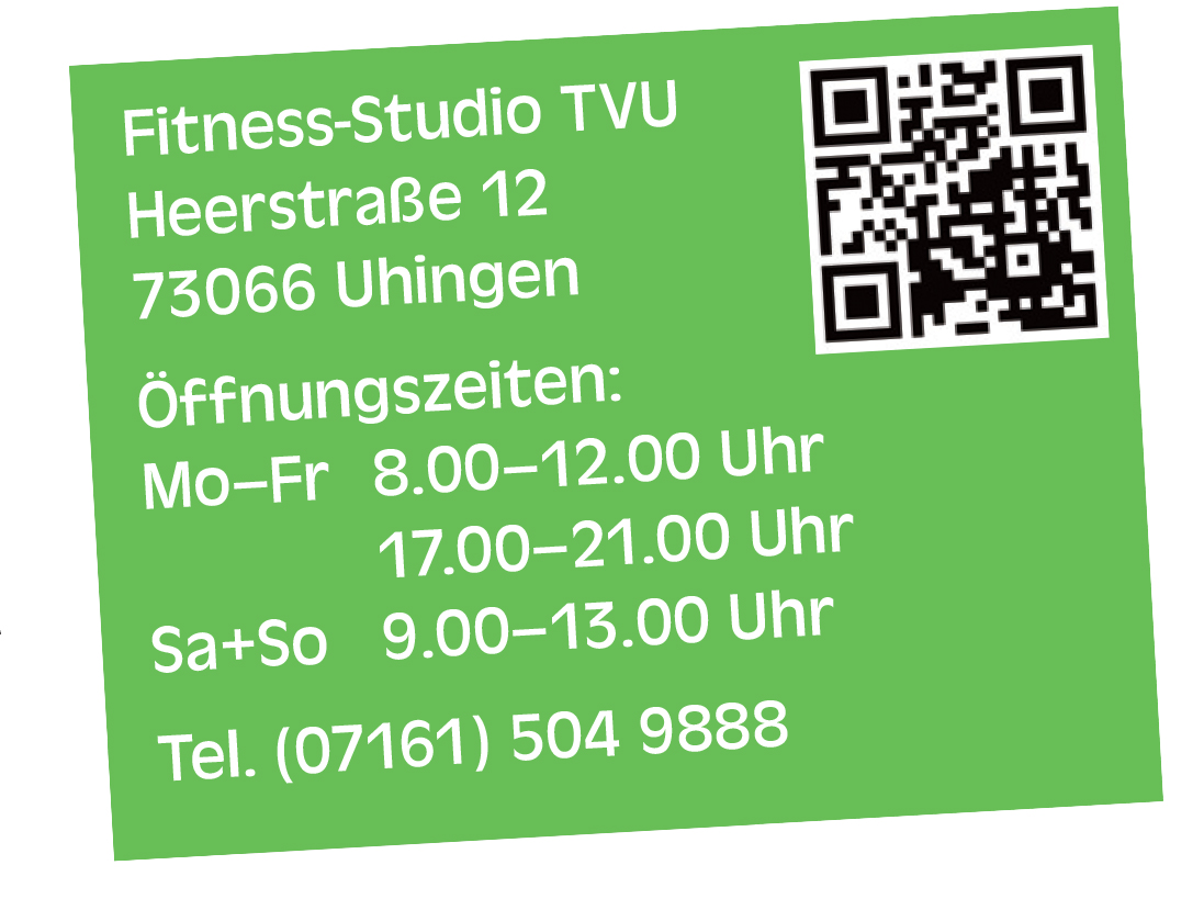 Fitness Studio Zeiten